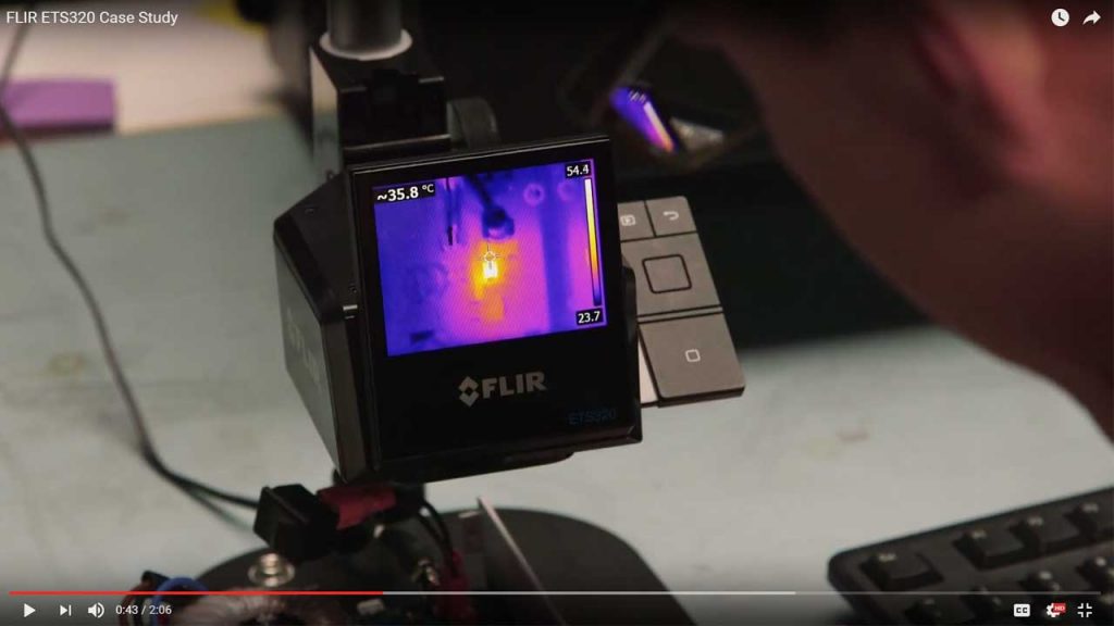 FLIR ETS320 Case Study Video | Electronics Cooling