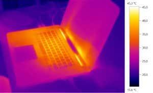 Thermal,Ir,Photo,,Laptop,,Color,Scale Laptop thermal management